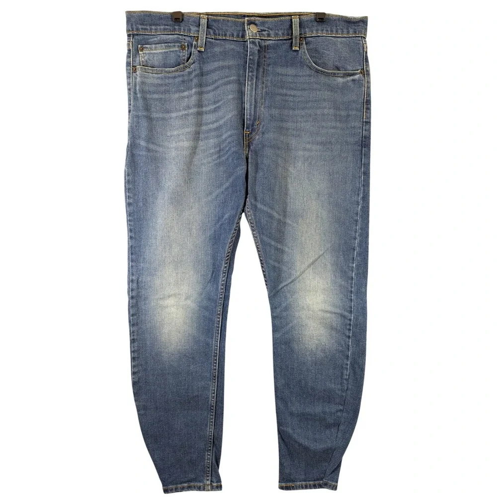 Levis 559 Men's Jeans Size 38×30 Blue Relaxed Straight Wide Leg Altered Read